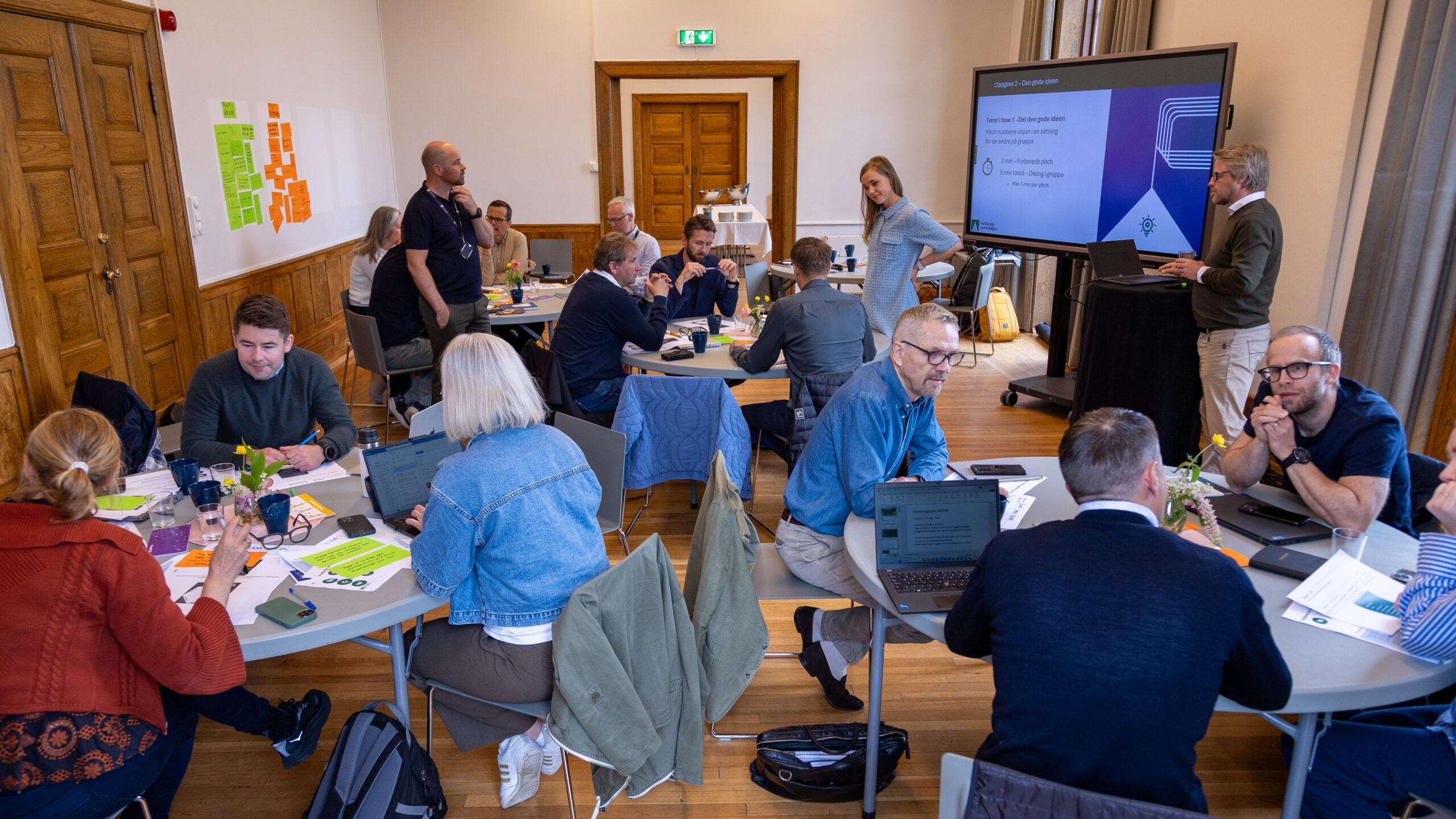 Gruppebilde fra hubfasilitatorsamlingen 4. juni